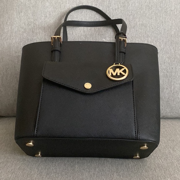 Michael Kors MD PKT MF TOTE BLACK - NEW - Picture 2 of 8